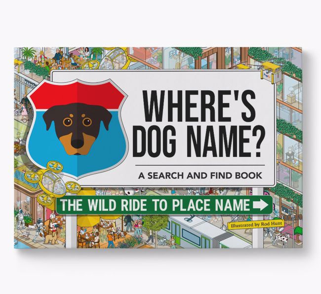 Personalised Beauceron Book: Where's Dog Name? Volume 3